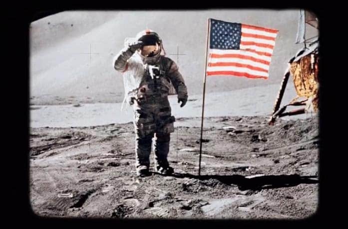 Lo sbarco degli USA sulla Luna - Photo credits: Netflix