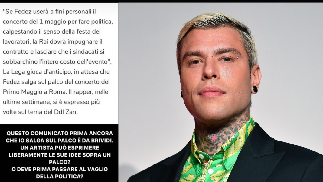 Fedez - 1 maggio - photo credits: Giorgia Bonamoneta