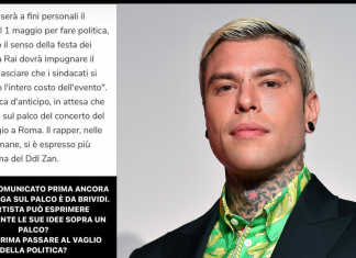 Fedez: censura al concerto del Primo Maggio? Fedez - 1 maggio - photo credits: Giorgia Bonamoneta