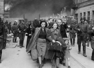 Il 16 maggio del 1943, il ghetto di Varsavia è in rivolta contro i nazisti ghetto di varsavia-credits: progettodreyfus.com