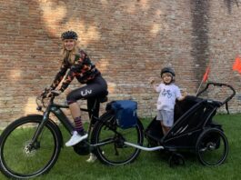 Camilla Cassandro: 550 km in bici con suo figlio, per aiutare i bambini con problemi oncologici