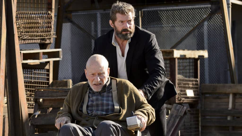 Logan (Hugh Jackman) e Charles Xavier (Patrick Stewart) - Photo Credits: Cinematographe