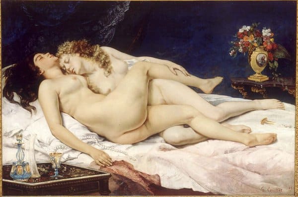 Gustave Courbet - Le Sommeil (il Sonno)