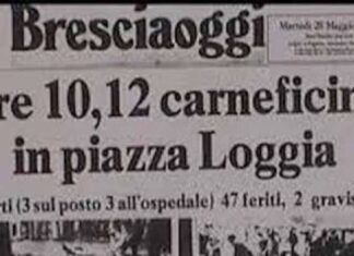 28 maggio 2021 nel segno del ricordo per la strage di Piazza Loggia