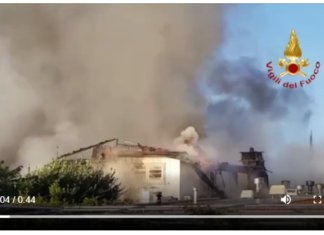 Forte dei Marmi, incendio allo storico stabilimento balneare Gilda