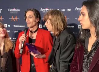 I Maneskin vincono il premio per il miglior testo all’Eurovision Song Contest