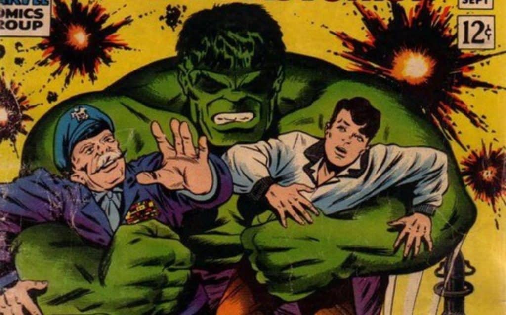 Nella foto un immagine del fumetto di Hulk  photo credit: cultura.trentino.it