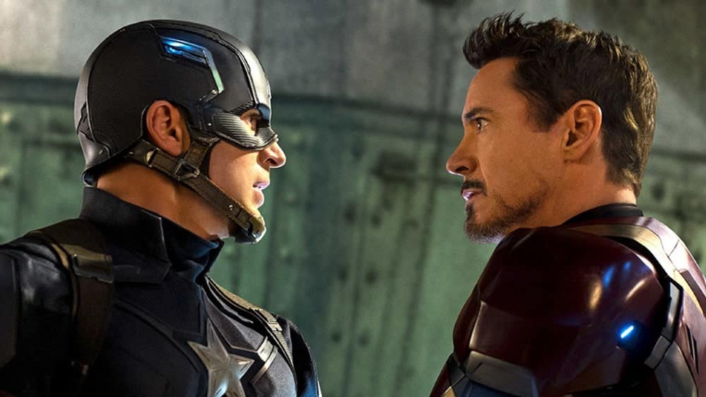 Cap contro Iron Man - Photo Credits: Variety