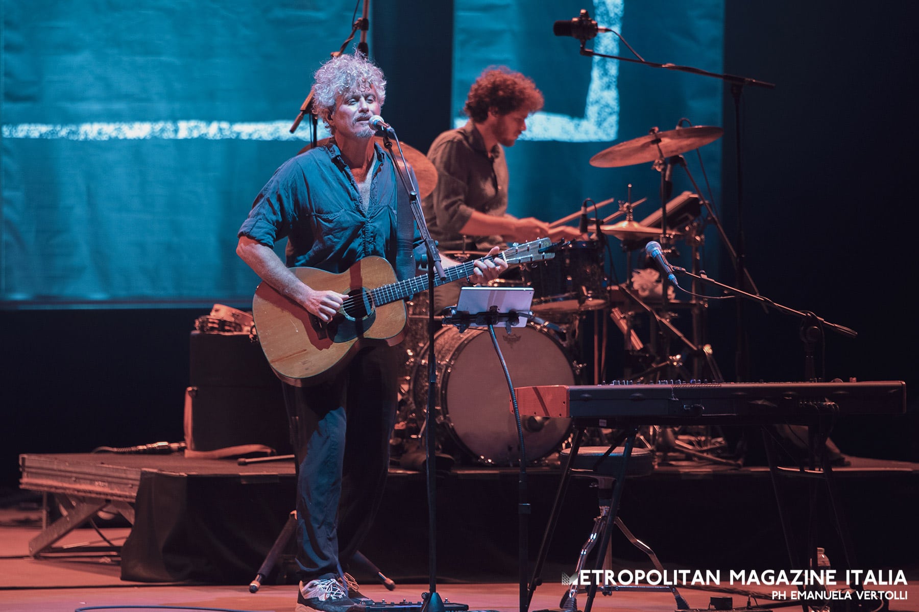 Niccolò Fabi, le foto del concerto all’Auditorium parco della musica di Roma Niccolò Fabi, le foto del concerto di Roma del 25 giugno - Photo Credits © Emanuela Vertolli