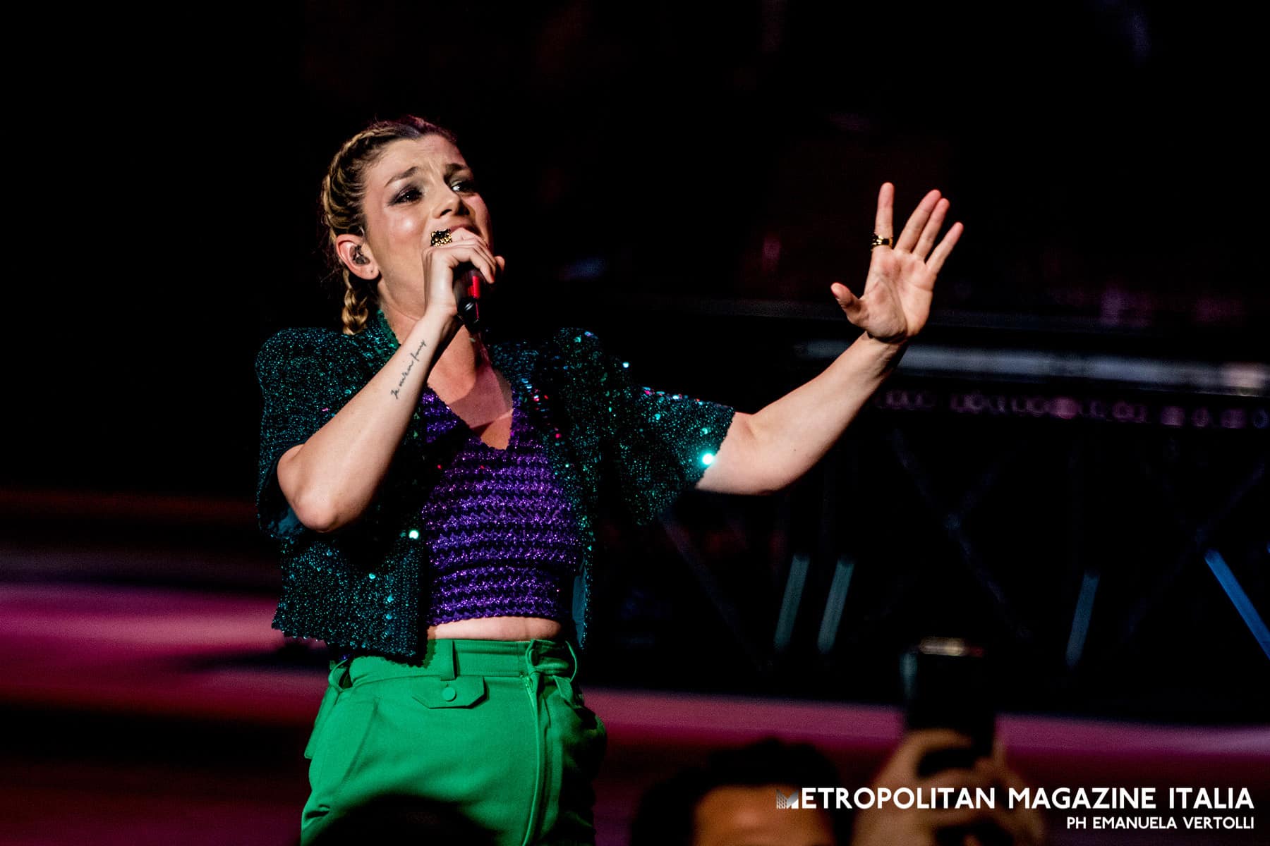 Emma Marrone, “Fortuna live tour 2021” , le immagini del concerto di Roma Emma Marrone, "Fortuna live tour 2021" le immagini del concerto di Roma del 19 giugno - Ph © Emanuela Vertolli