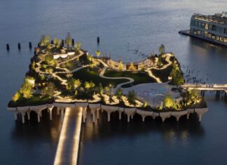 A Manhattan nasce la Little Island sul fiume Hudson