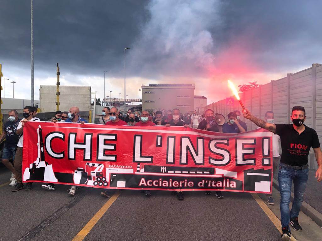 Genova: operai ex Ilva in sciopero, lunedì incontro col ministro del lavoro Orlando Ex Ilva proteste