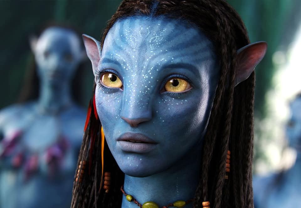Zoe Saldana in "Avatar" - Photo Credits: WOMAN 