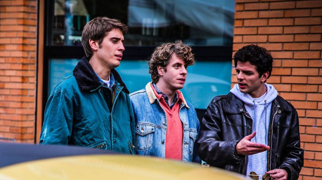 I tre attori principali di "Est - dittatura last minute" premiati alla 75a edizione dei Nastri d'Argento, Credits: Cineblog.it