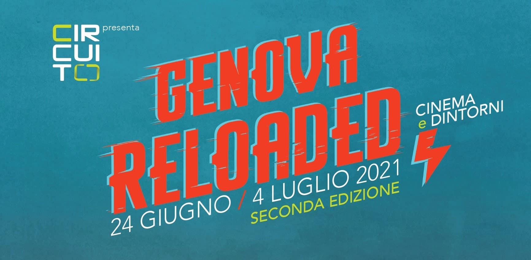 Festival cinematografico Genova Reloaded, dal 24 giugno al 4 luglio 2021 Genova Reloaded - Photo Credits: Ufficio Stampa Genova Reloaded