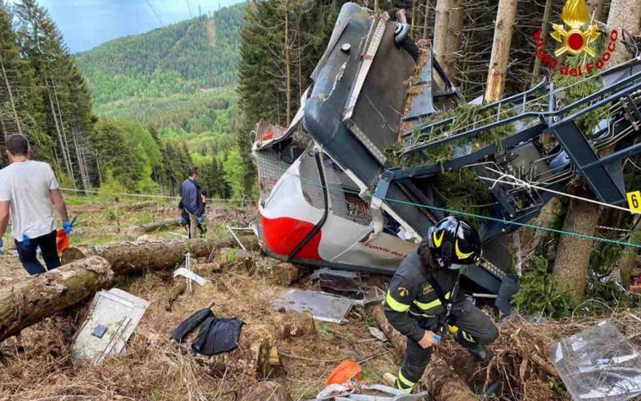 Mottarone, è stata recuperata la cabina numero 3