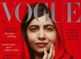 Malala Yousafzai sulla copertina britannica di Vogue