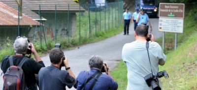 Nella foto la strada sulla quale si consumò la strage di "Annecy"  photo credit: ilpost.it