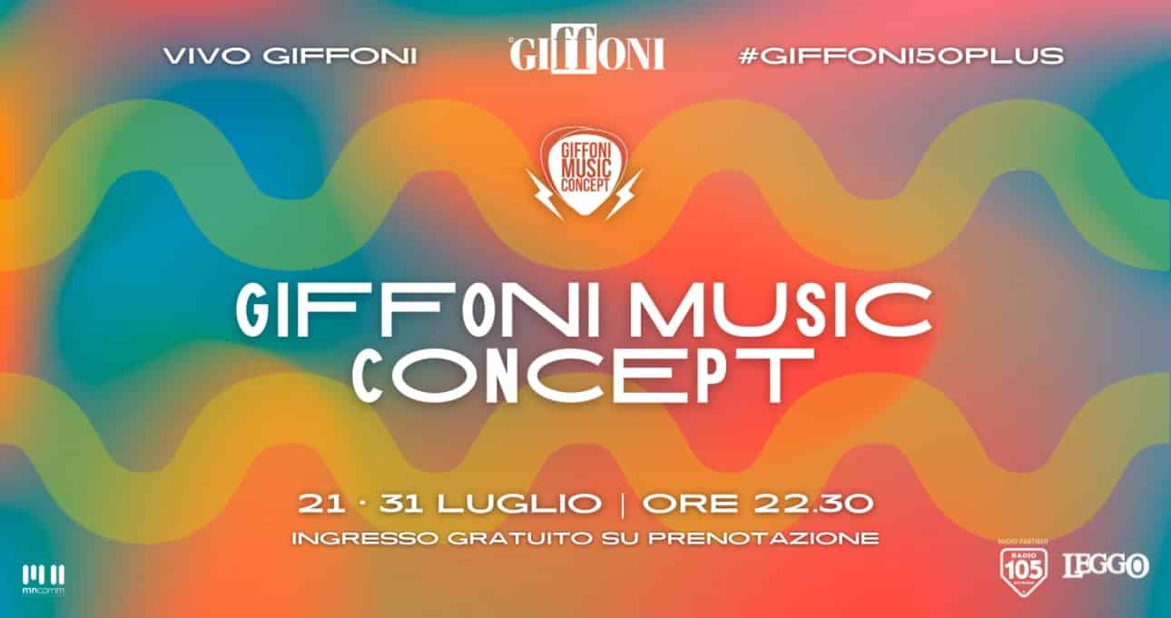 Al via il Giffoni Music Concept, calendario e programma