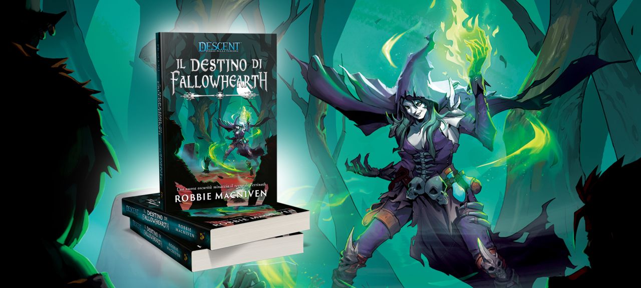 Il Destino di Fallowhearth: Aconyte Books presenta il romanzo tratto da Descent Il destino di Fallowheart - Photo Credits: Aconyte Books