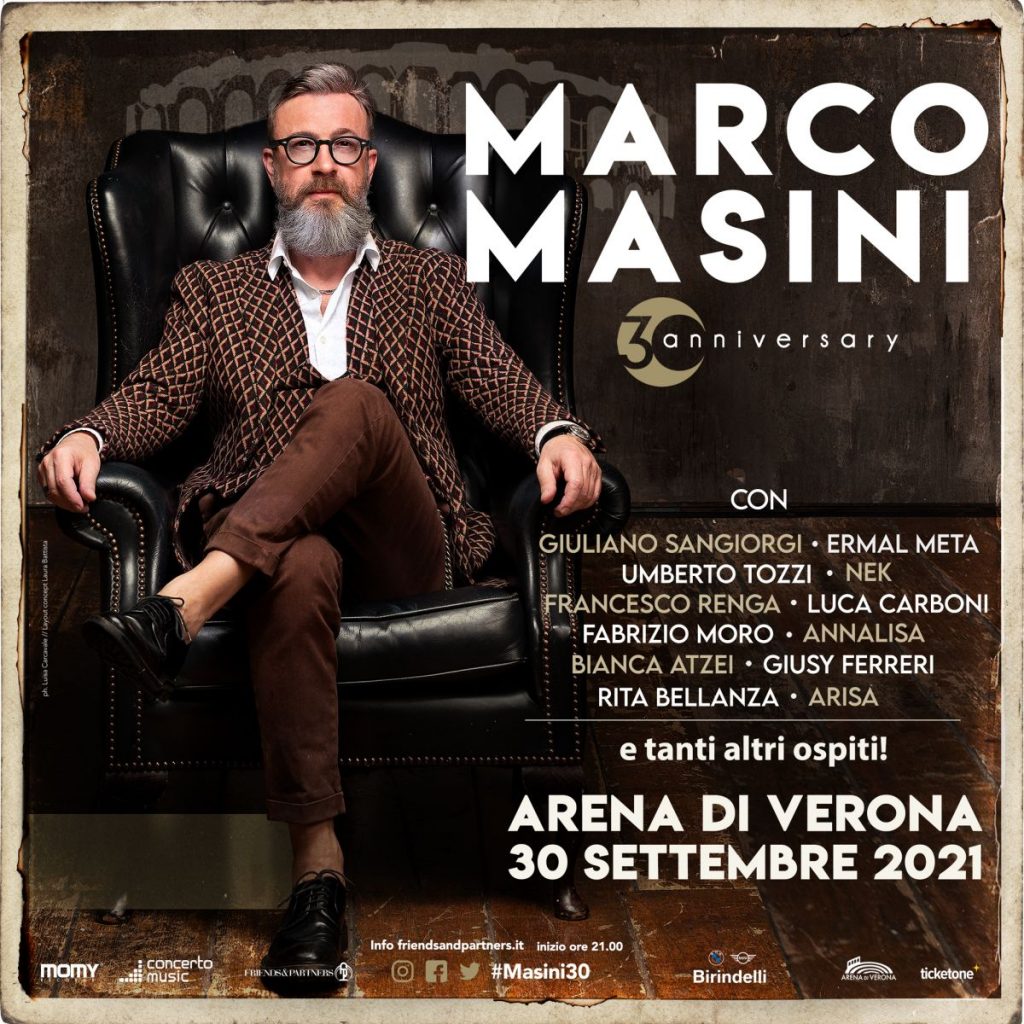 Marco Masini - Photo Credits: ufficio stampa Parole & Dintorni 