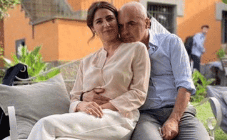 Luisa Ranieri ed il marito Luca Zingaretti - Photo Credtis profilo Instagram Luca Zingaretti