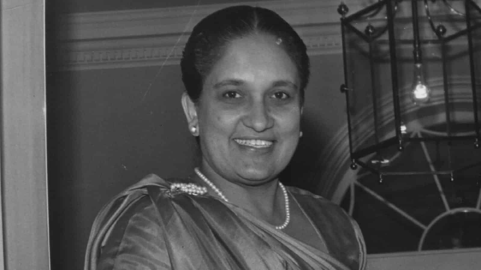 Sirimavo Bandaranaike, la prima donna al mondo a diventare premier Sirimavo Bandaranaike, fonte grunge.com