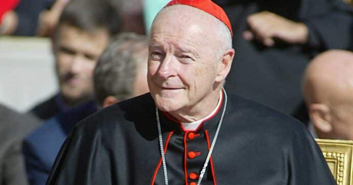 L’ex cardinale McCarrick incriminato per pedofilia