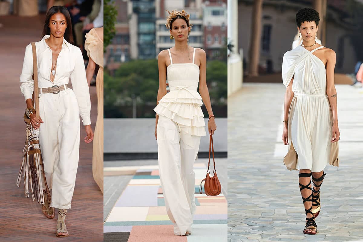 Total white, must have di quest’estate 2021 total white estate 2021 - Photo Credits Life&PeopleMagazine