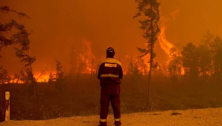 Siberia, l’incendio fa paura, è il più grande della storia