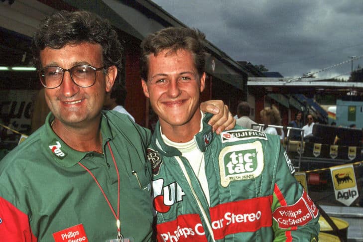 30 anni di Micheal Schumacher: “La sua prima gara è stata un caso del destino”