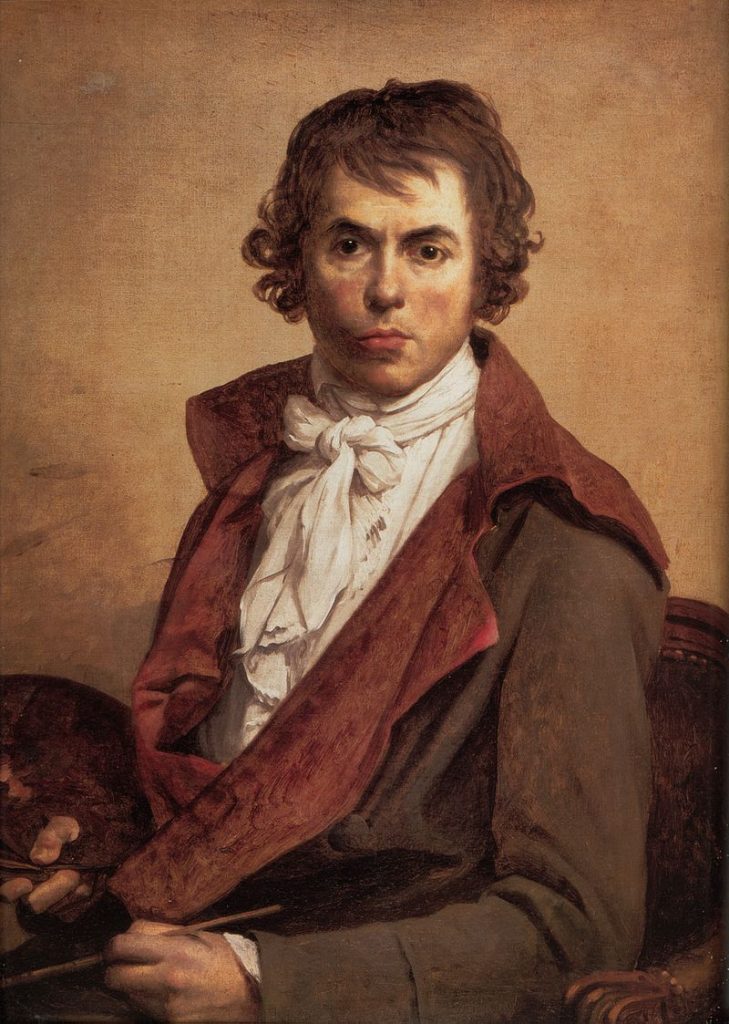 J.L. David, Autoritratto