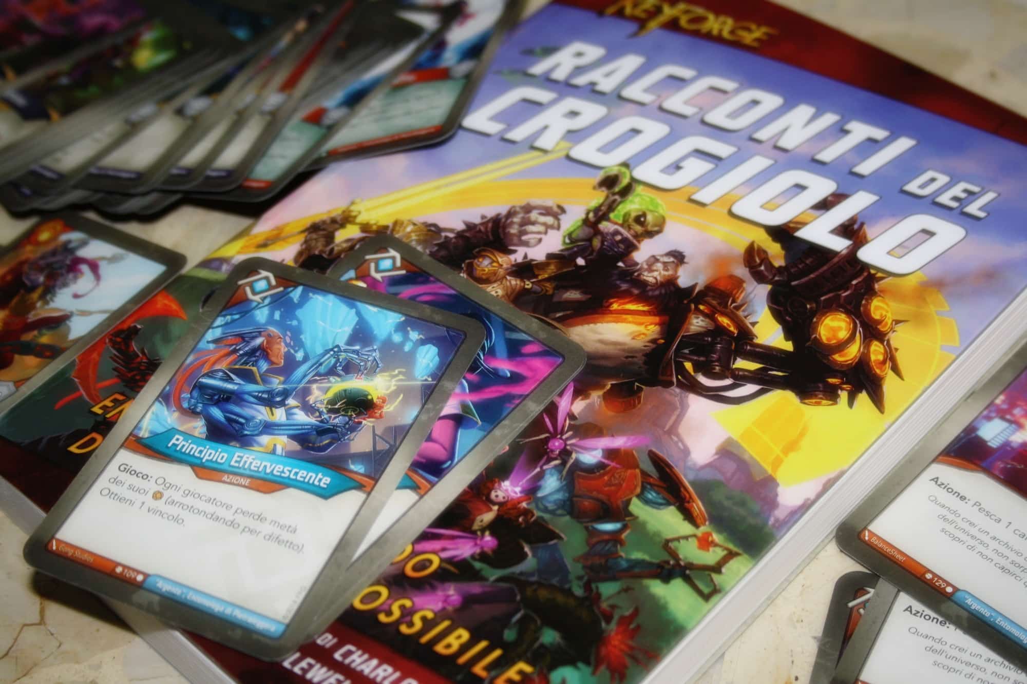 Il Club del Libro Nerd – Keyforge: Racconti del Crogiolo Racconti del Crogiolo - Photo Credits: Dario Bettati