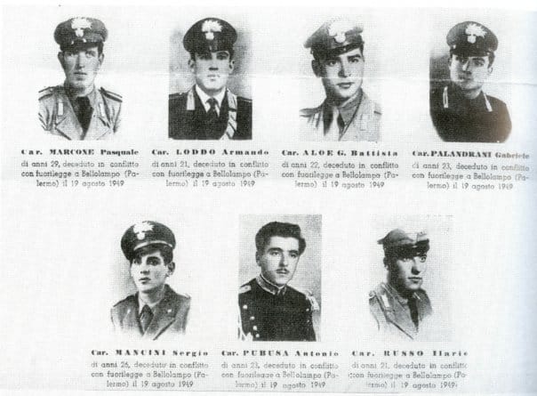 19 Agosto 1949, la Strage di Passo di Rigano strage di passo di rigano - Photo Credits VittimeMafia