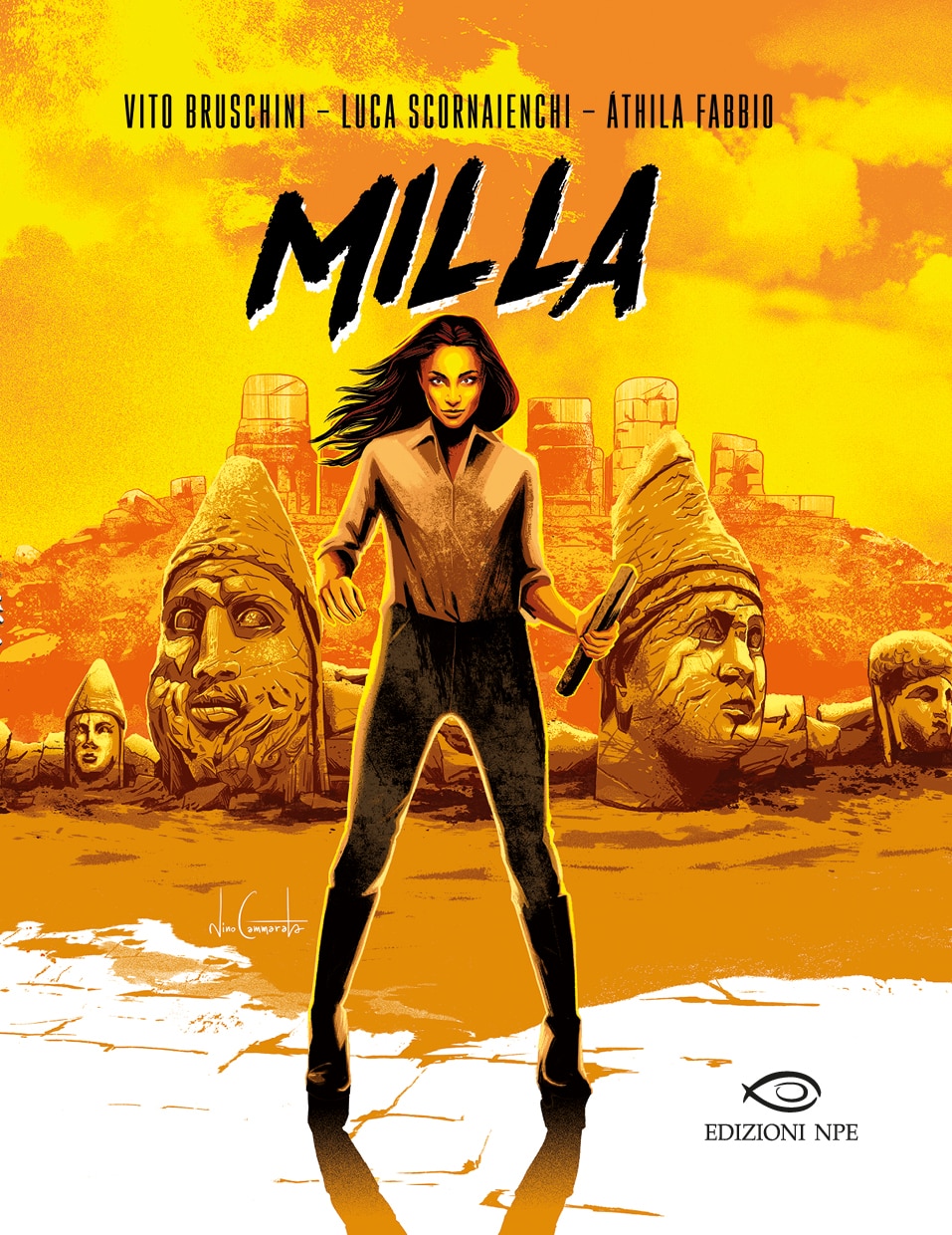 Milla: un thriller a fumetti Milla (Cover) - Photo Credits: Edizioni NPE