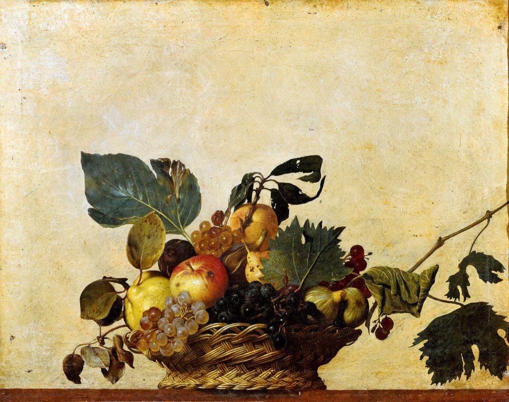 Canestra di frutta, 1598
