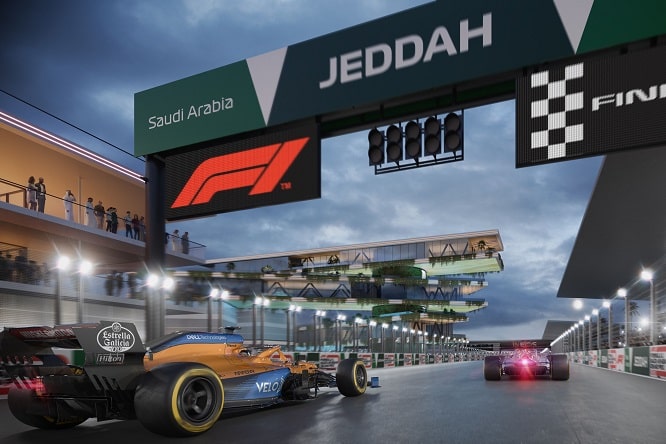 Circuito di Gedda, Formula Uno: il video del tracciato in Arabia Saudita