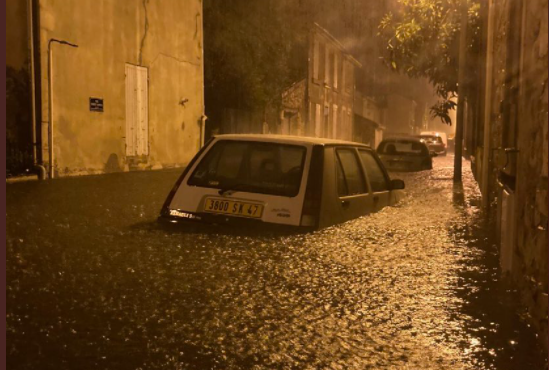 Maltempo in Francia, record di precipitazioni nella cittadina di Agen