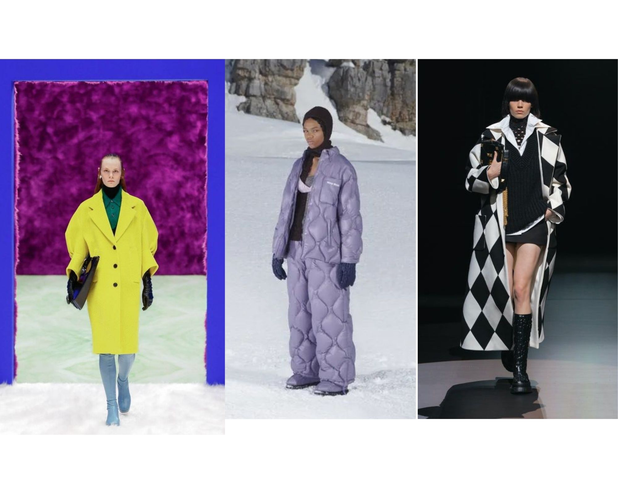 Geometrie e colori, le nuove tendenze autunno-inverno 21/22 Tendenze autunno inverno