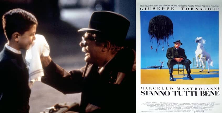“Stanno tutti bene”, la Sicilia di Tornatore e l’eterno Mastroianni stasera in tv