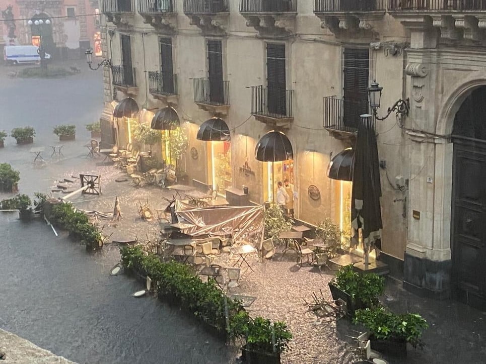 Tornado su Catania, la città si prepara alla conta dei danni