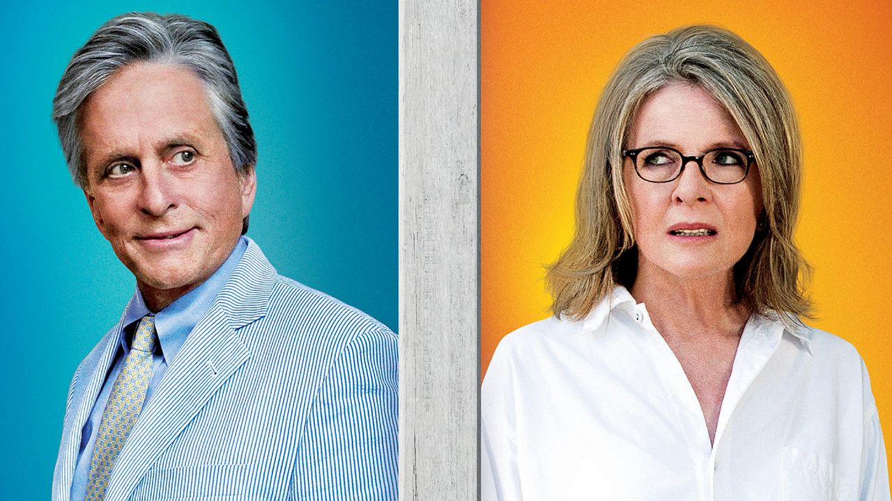 “Mai così vicini”: stasera in TV Diane Keaton e Michael Douglas alle prese con l’amore da terza età Michael Douglas e Diane Keaton in "Mai così vicini" - Photo credits: RaiPlay