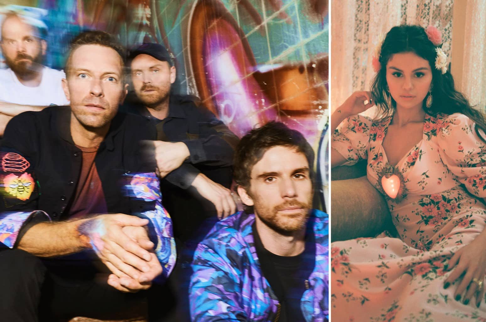 Coldplay e Selena Gomez insieme per il brano “Let somebody go” Coldplay selena gomez_billboard
