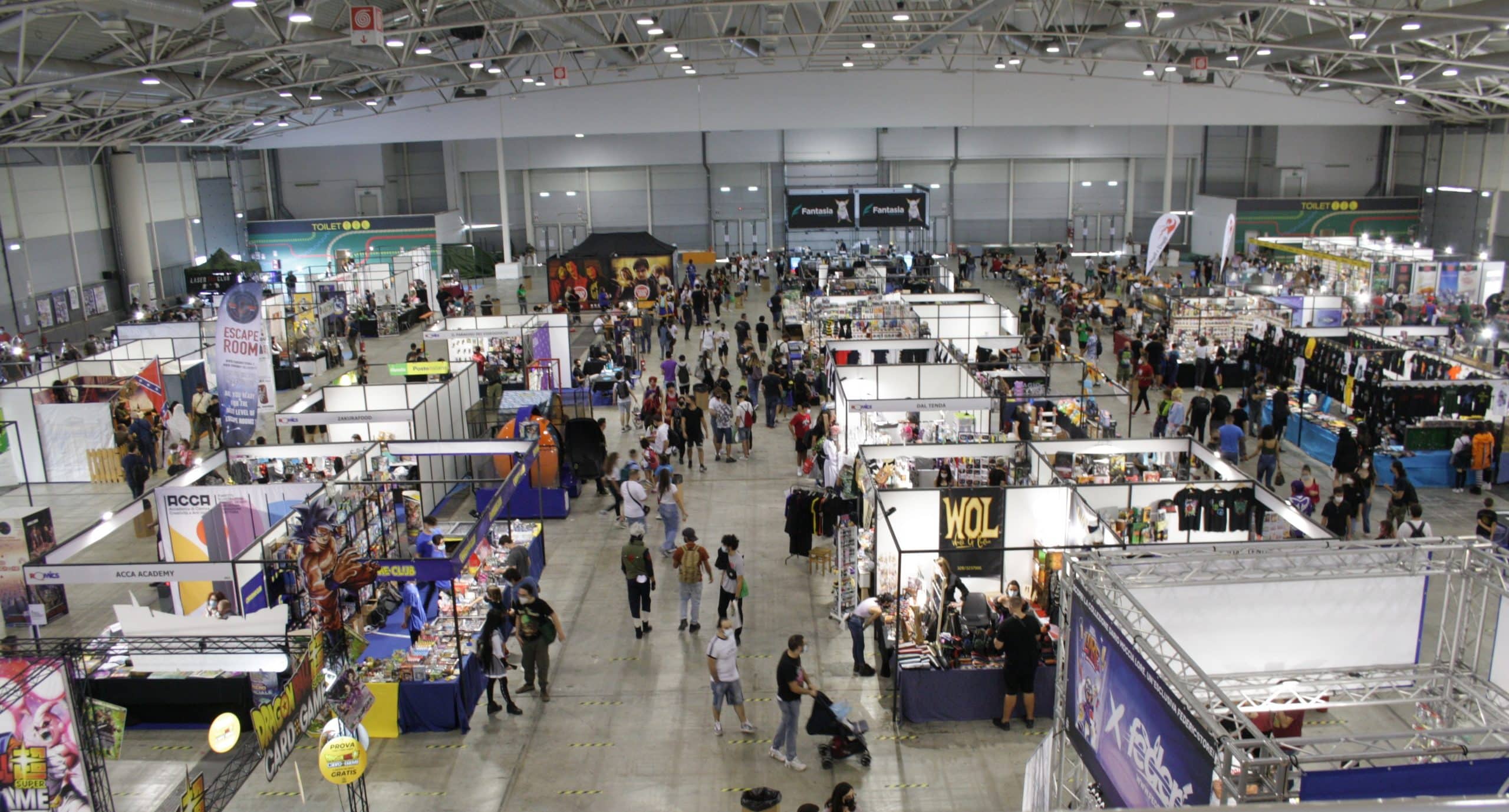 Il Romics: quell’effervescenza che non si attenua mai Romics 2021 - Photo Credits: Dario Bettati