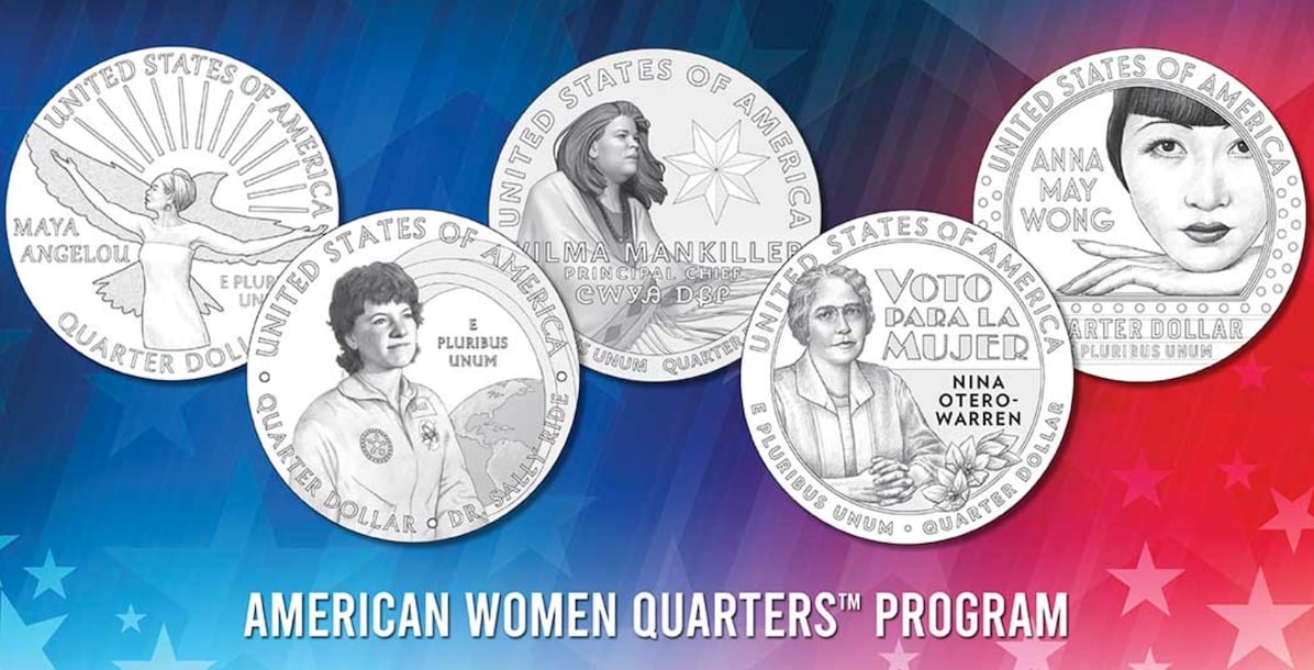 I volti delle donne sulle monete americane