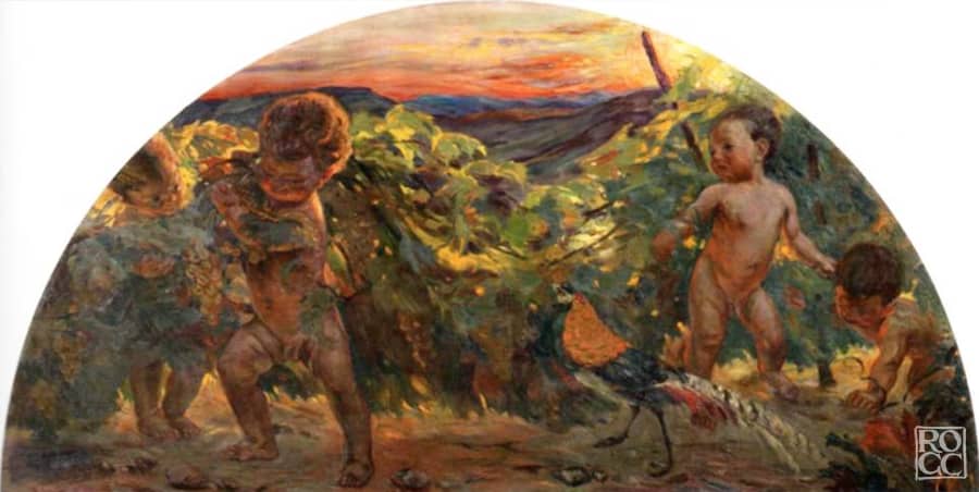 "Putti in Vendemmia", 1910_repertorioChini
