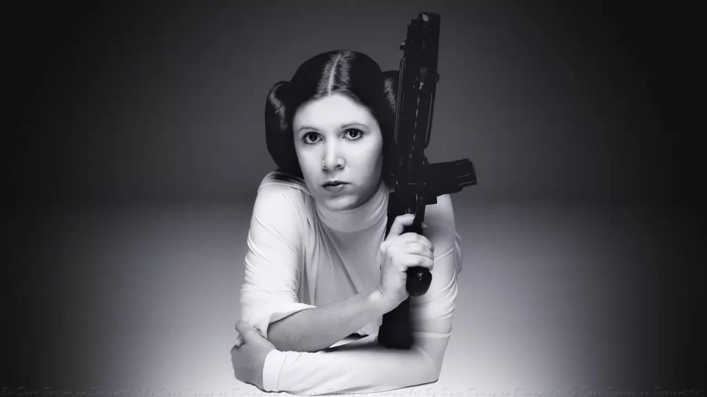 Carrie Fisher - Photo Credits: Everyeye Cinema