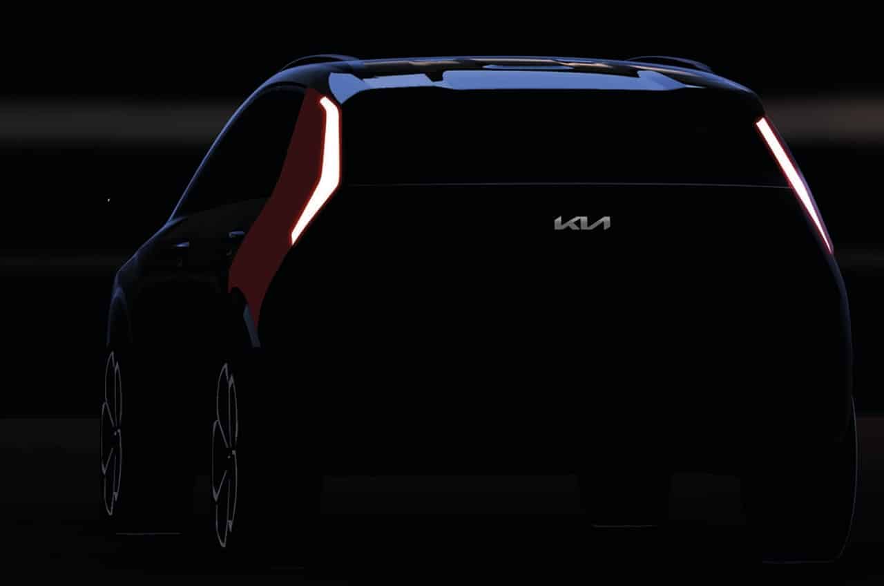 Kia Niro 2022 svelata in anteprima in alcune immagini