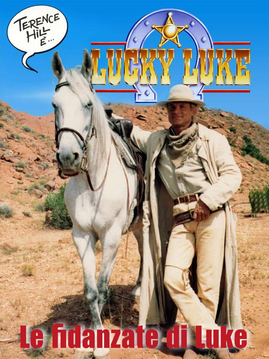 “Lucky Luke – Le fidanzate di Luke”, Terence Hill più veloce della sua ombra stasera in tv