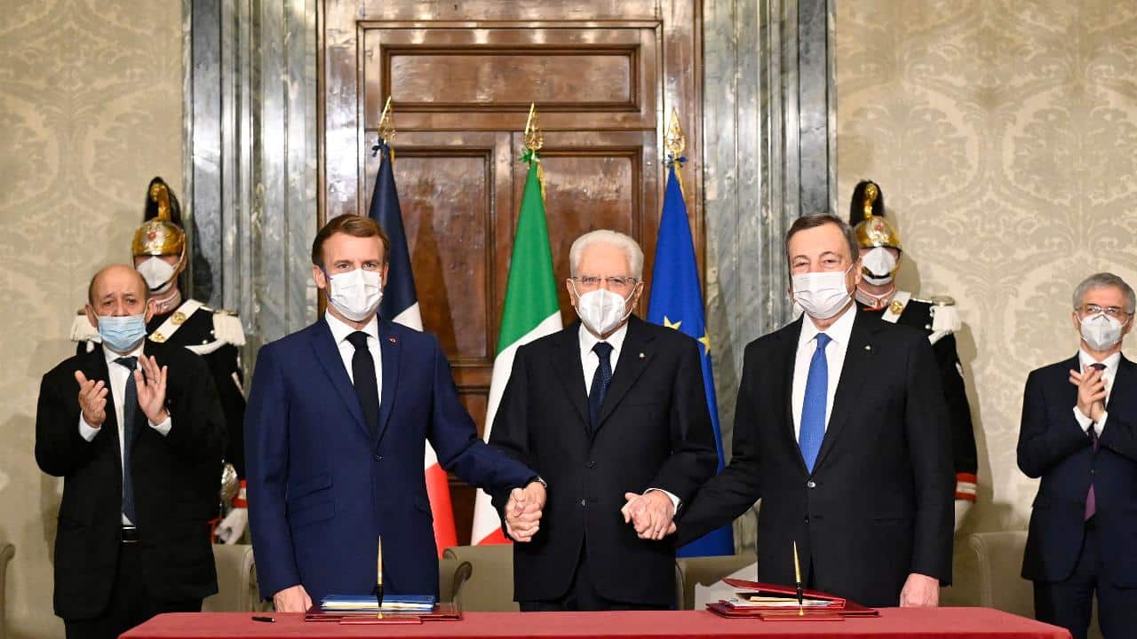 Trattato del Quirinale: oggi la firma e l’incontro Draghi-Macron